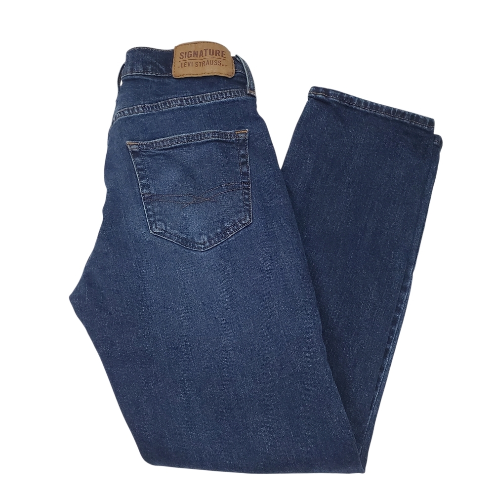 Signature Levi's Signature Athletic Men's Blue Jeans Size 28 X 30